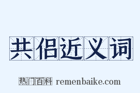 共侣近义词是什么意思的图片